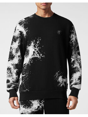 Plein Sport Plein Sport S dlouhým rukávem 7425 Černá Regular Fit