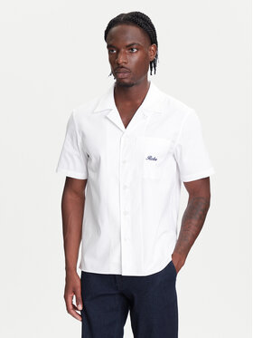 Robe di Kappa Robe di Kappa Camicia Robe Giovani Aousja 631372W Bianco Regular Fit