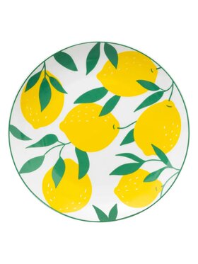 MIAhome MIAhome Komplet talerzy 6 szt. deserowych Lemon 19 cm Kolorowy