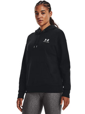 Under Armour Under Armour Bluza Essential 1373033 Czarny Relaxed Fit