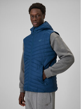 4F 4F Kamizelka BASIC+ Granatowy Regular Fit
