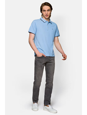 Lancerto Lancerto Jeansy Owen Szary Slim Fit