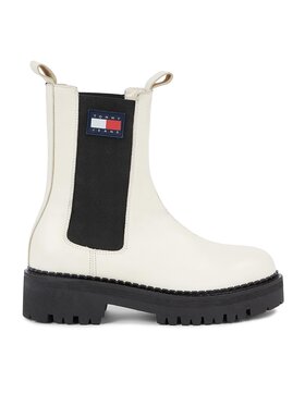 Tommy Jeans Tommy Jeans Μποτάκια με λάστιχο Tjw Urban Chelsea EN0EN02298 Λευκό