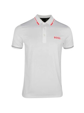 HUGO BOSS HUGO BOSS Polokošeľa 50506203 Biela Slim Fit
