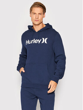 Hurley Hurley Bluza Oao Solid Summer MFT0009290 Granatowy Regular Fit