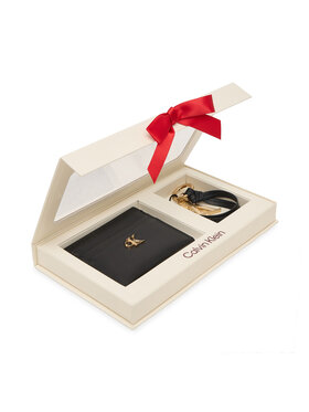 Calvin Klein Calvin Klein Darilni set Ck Cardcase + Ck Key Fob LV04F0000G Črna