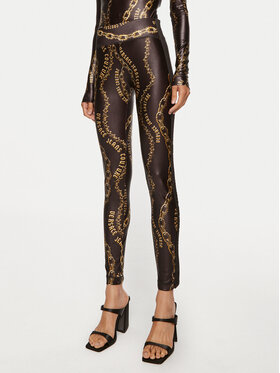 Versace Jeans Couture Versace Jeans Couture Leggings 77HAC114 JS417 Crna Slim Fit
