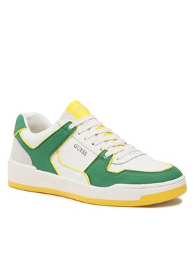Guess Guess Сникърси Vicenza Low FM8VIL PAT12 Бял