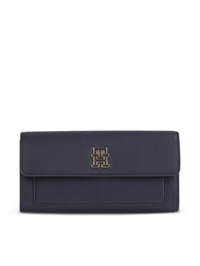 Tommy Hilfiger Tommy Hilfiger Női pénztárca Th Timeless Large Flap AW0AW15257 Sötétkék