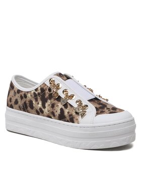 Guess Guess Trampki Betrix FL6BEA SML12 Brązowy