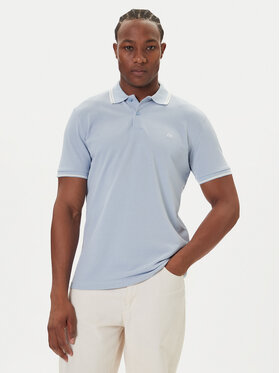 Selected Homme Selected Homme Tricou polo 16087840 Albastru celest Regular Fit