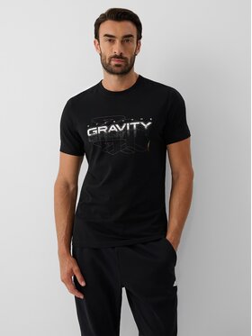 4F 4F T-Shirt 4FRAW26TTSHM4667-20S Černá Regular Fit