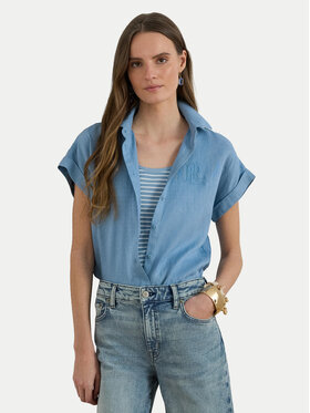 LAUREN RALPH LAUREN LAUREN RALPH LAUREN Košeľa 200874259011 Modrá Relaxed Fit