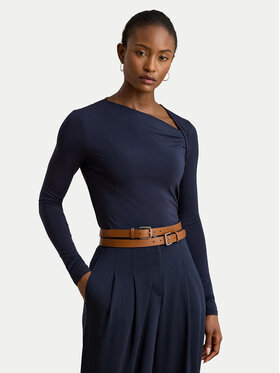 LAUREN RALPH LAUREN LAUREN RALPH LAUREN Blūze 200980153001 Tumši zils Slim Fit