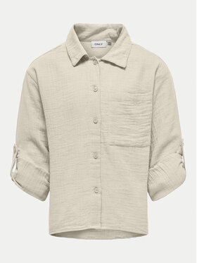 Kids ONLY Kids ONLY Сорочка Thyra 15325764 Бежевий Regular Fit