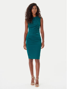 Rinascimento Rinascimento Коктейльна сукня CFC0125332003 Зелений Slim Fit