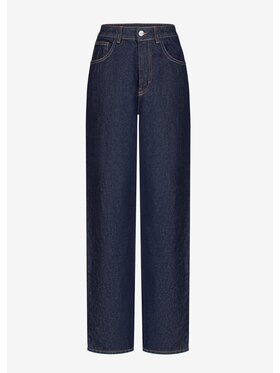 Le Collet Le Collet Jeansy GALJA Granatowy Straight Leg