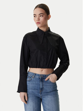 Vero Moda Vero Moda Koszula Melli 10330520 Czarny Regular Fit