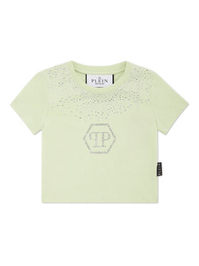 PHILIPP PLEIN PHILIPP PLEIN T-shirt 28143 Verde Regular Fit