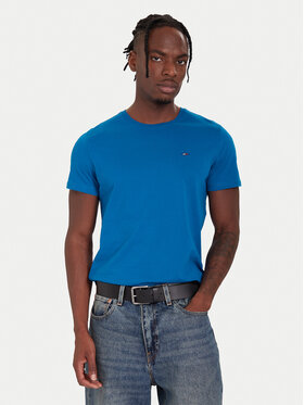 Tommy Jeans Tommy Jeans Majica DM0DM04411 Modra Regular Fit