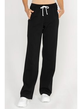 Deni Cler Milano Deni Cler Milano Spodnie dresowe W-DC-5254-D5-C4-90-1 Czarny Loose Leg