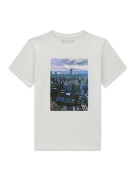 Guess Kids Guess Kids T-Shirt 183927 Bílá Classic Fit