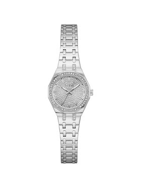 Guess Guess Hodinky GW0931L1 Stříbrná