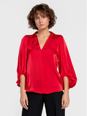 Imperial Imperial Bluza CKT1EDC Rdeča Regular Fit