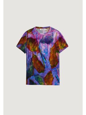 Desigual Desigual T-Shirt TS_YELLOWSTONE Μωβ To Fit