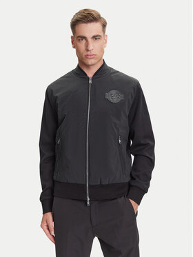 BOSS BOSS Яке бомбър C-Skiles 197 PS 50543675 Черен Regular Fit