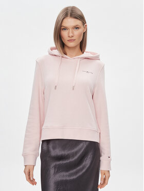 Tommy Hilfiger Tommy Hilfiger Pulóver 1985 WW0WW40274 Rózsaszín Relaxed Fit