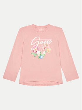 Guess Guess Блуза J4YI38 K6YW4 Розов Regular Fit