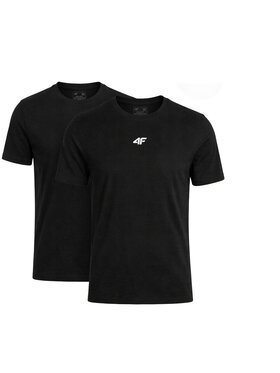 4F 4F T-Shirt Z-TTSHM3947-3-D Biały Regular Fit