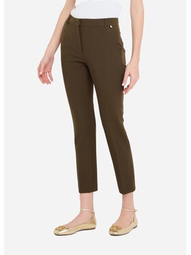 Liu Jo Liu Jo Spodnie materiałowe CF5419T2200X070A Zielony Regular Fit