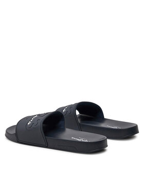 Pepe Jeans Natikači Slider Young M PMS70147 Mornarsko Modra