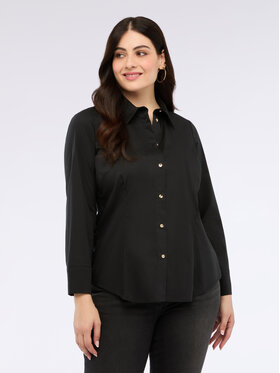Fiorella Rubino Fiorella Rubino Camicia 5358T001357N033 Nero A-Line Fit