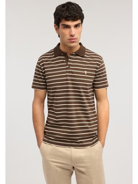 Trussardi Trussardi T-Shirt G0478000101N0JB Brązowy Regular Fit