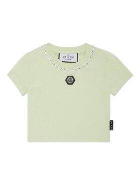 PHILIPP PLEIN PHILIPP PLEIN Tričko 28141 Zelená Regular Fit