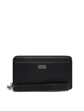 Guess Guess Голям мъжки портфейл SMNEBR LEA77 Черен