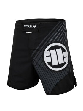 PITBULL PITBULL Szorty sportowe Spodenki treningowe Jet Mesh Performance Pro plus Hilltop L Czarny Regular Fit