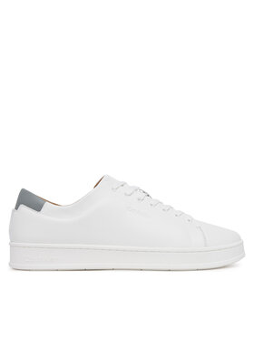 Calvin Klein Calvin Klein Sneakersy Pure Low Laceup Cupsole Hf Lth HM0HM01859 Biały