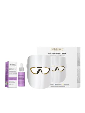 Erthskin London Erthskin London Gua Sha Kwas Hialuronowy + Kolagen Zestaw Maska LED