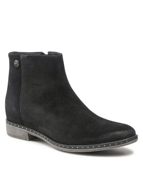Carinii Carinii Stiefeletten B5205 Schwarz