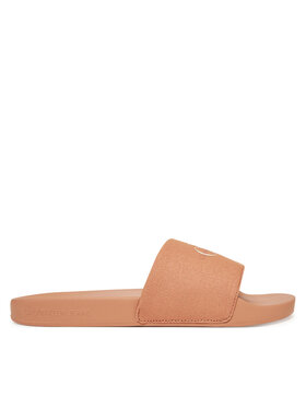 Calvin Klein Jeans Calvin Klein Jeans Natikače Slide Monogram Wn YW0YW01835 Koraljna