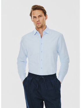 Pako Lorente Pako Lorente Koszula P24WN-1X-032 Niebieski Slim Fit