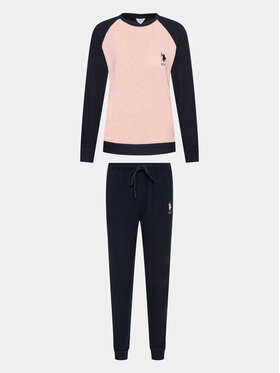 U.S. Polo Assn. U.S. Polo Assn. Piżama 16817 Granatowy Regular Fit