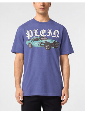 PHILIPP PLEIN PHILIPP PLEIN Tričko 29427 Svetlo modrá Regular Fit
