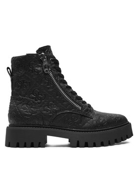 Guess Guess Īsie zābaki Fiona FLTFIO FAL10 Melns