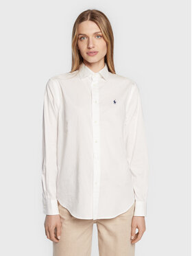 Polo Ralph Lauren Polo Ralph Lauren Cămașă 211841951001 Alb Relaxed Fit