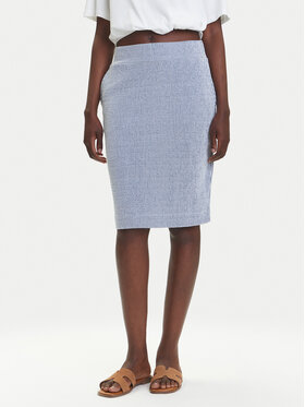 Olsen Olsen Spódnica ołówkowa 16001511 Niebieski Slim Fit